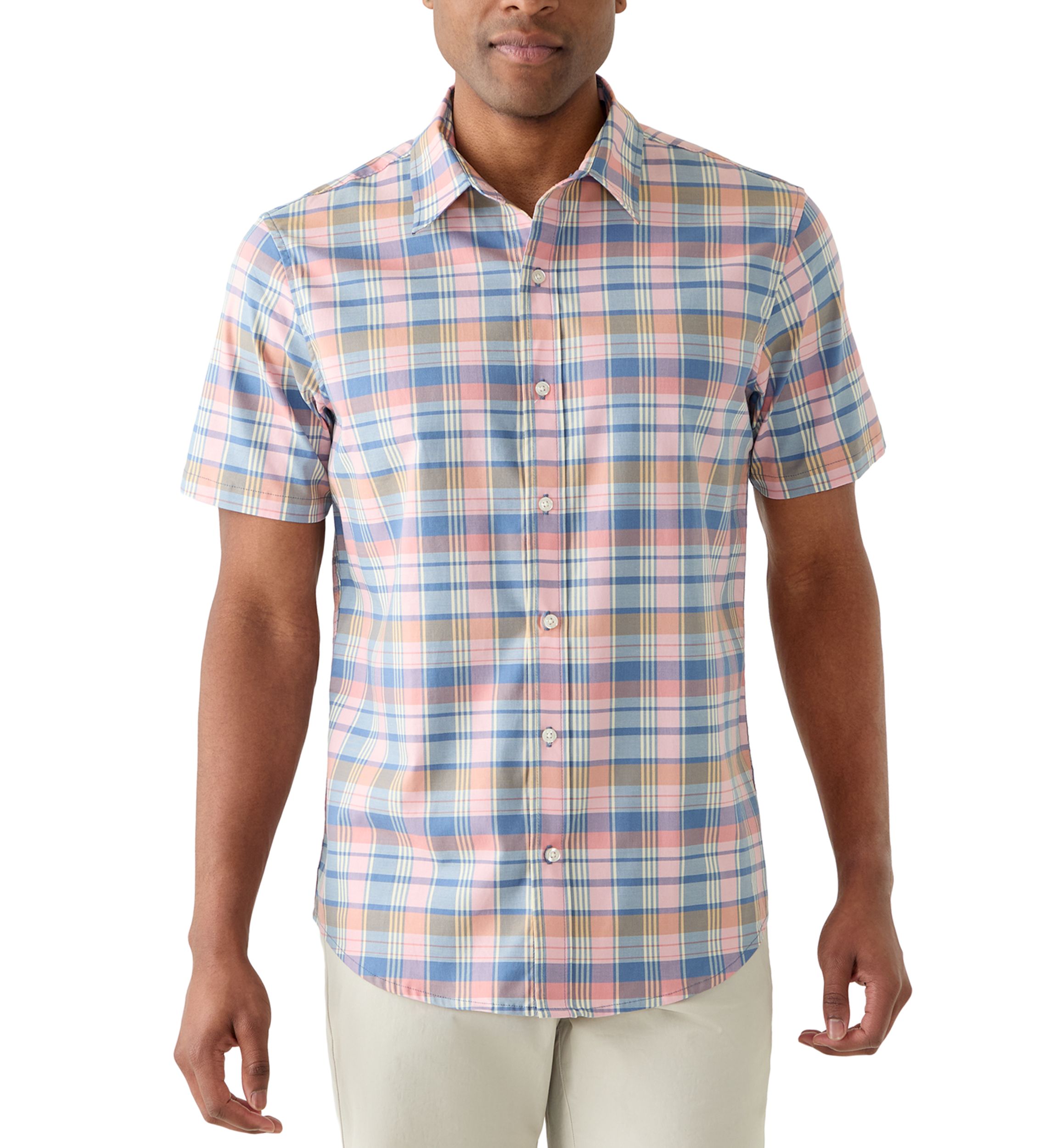 lands end mens short sleeve dress shirts Men's Short Sleeve Dress Shirts