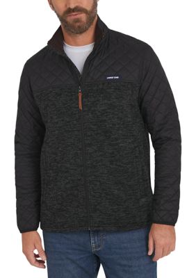 LANDS' END Men's Sweater Fleece Jacket