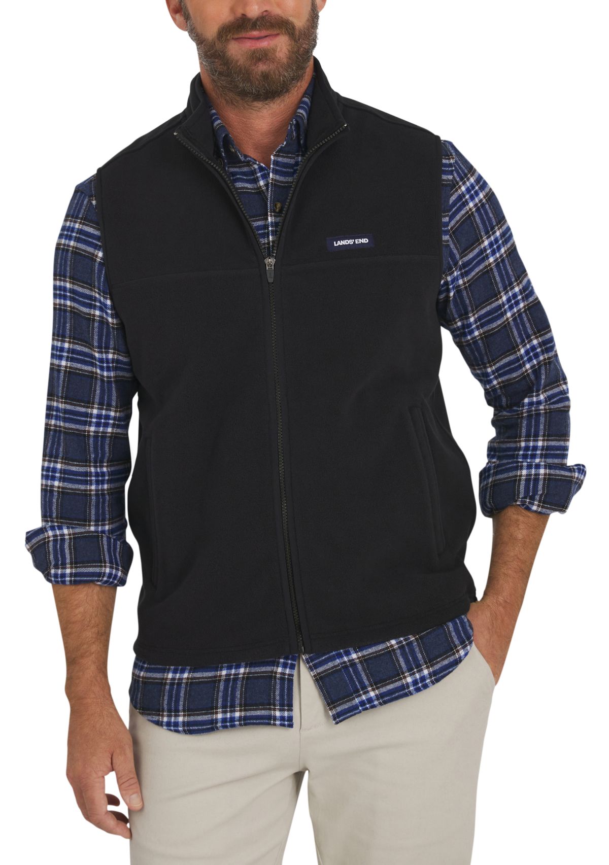 Mens Micro Polar Fleece Vest