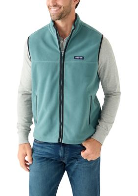 LANDS' END Men's Micro Polar Fleece Vest