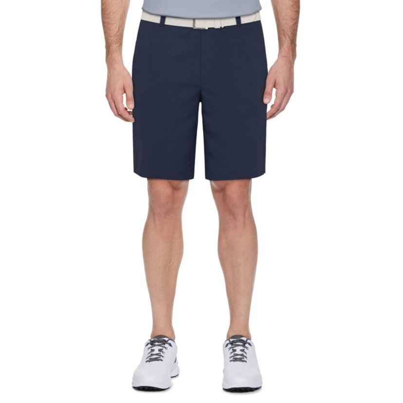 Big and Tall Flat Front With Active Waistband Golf Shorts