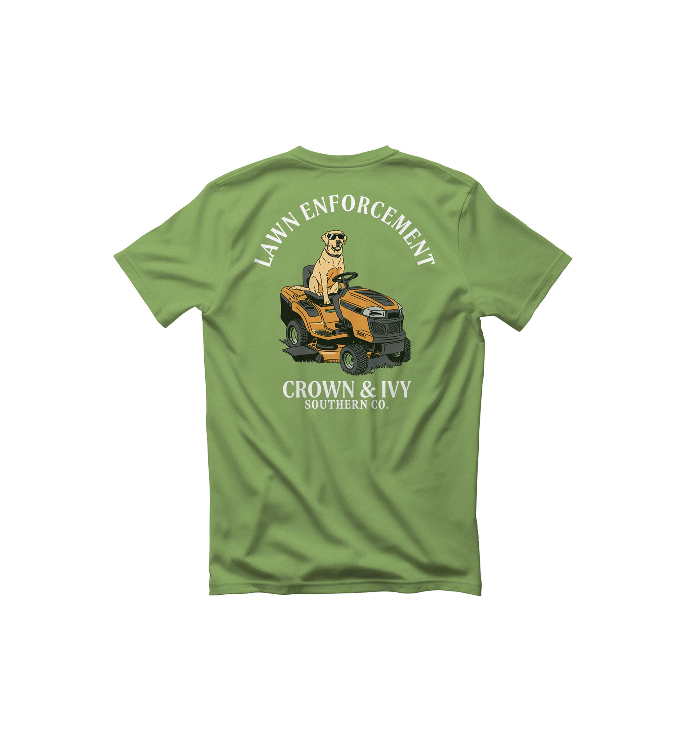 Lawn Enforcement Graphic T-Shirt