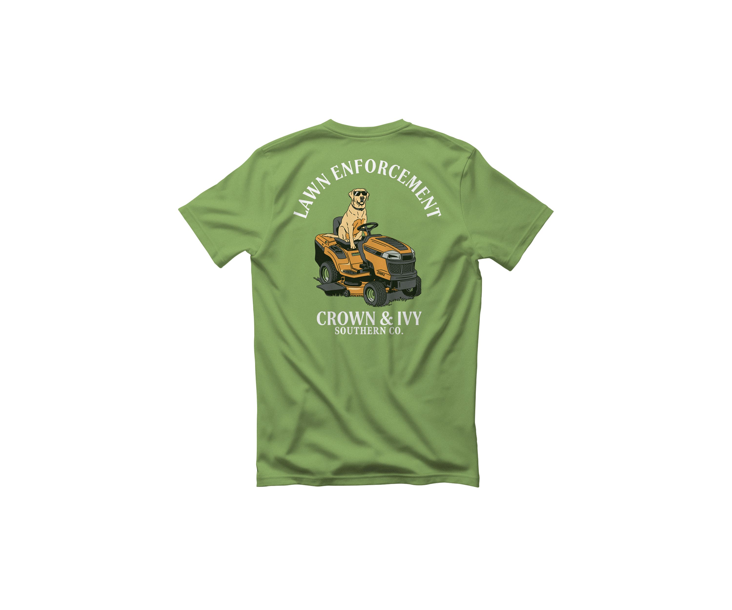 Lawn Enforcement Graphic T-Shirt