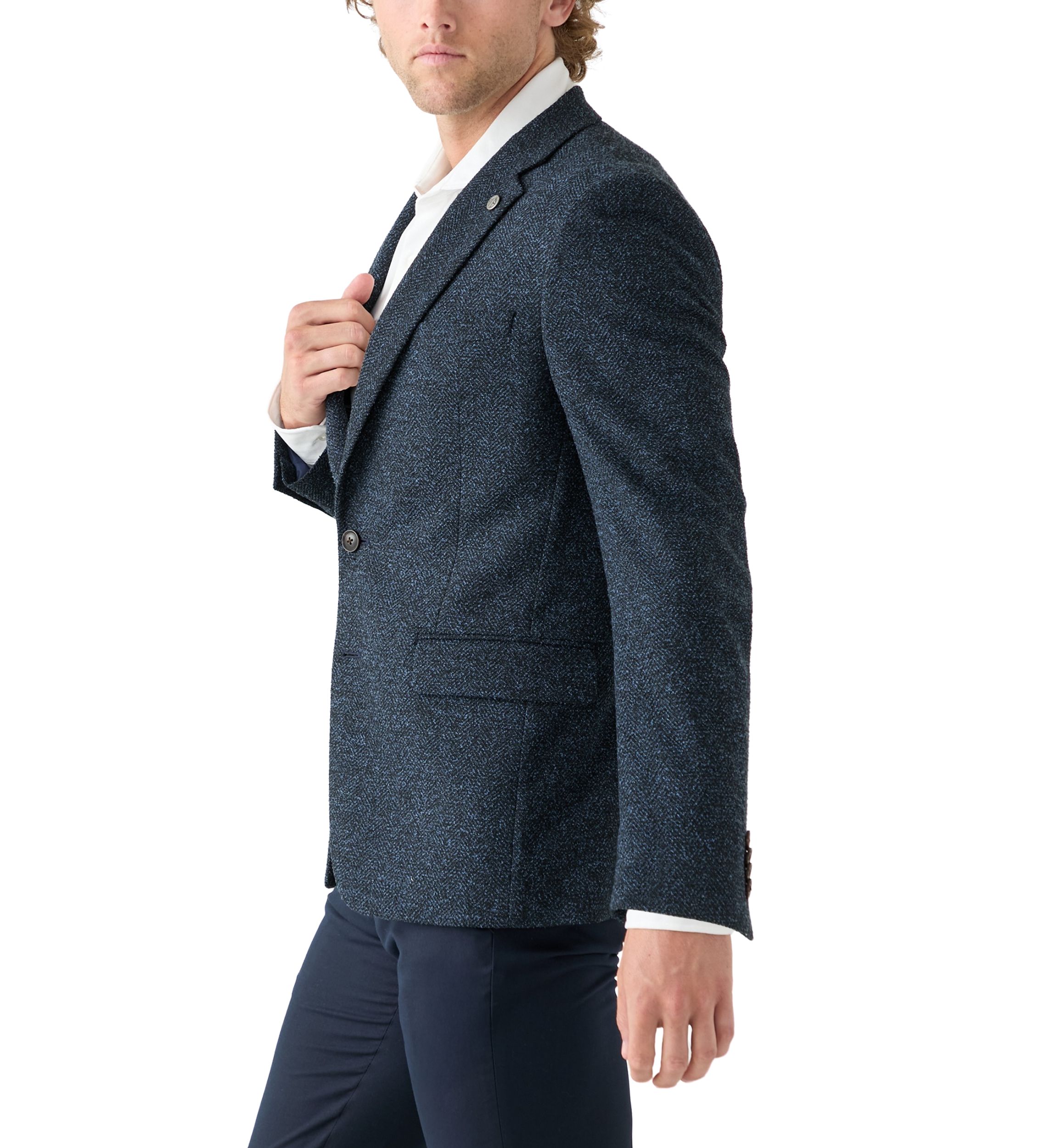 Mens Textured Sport Coat