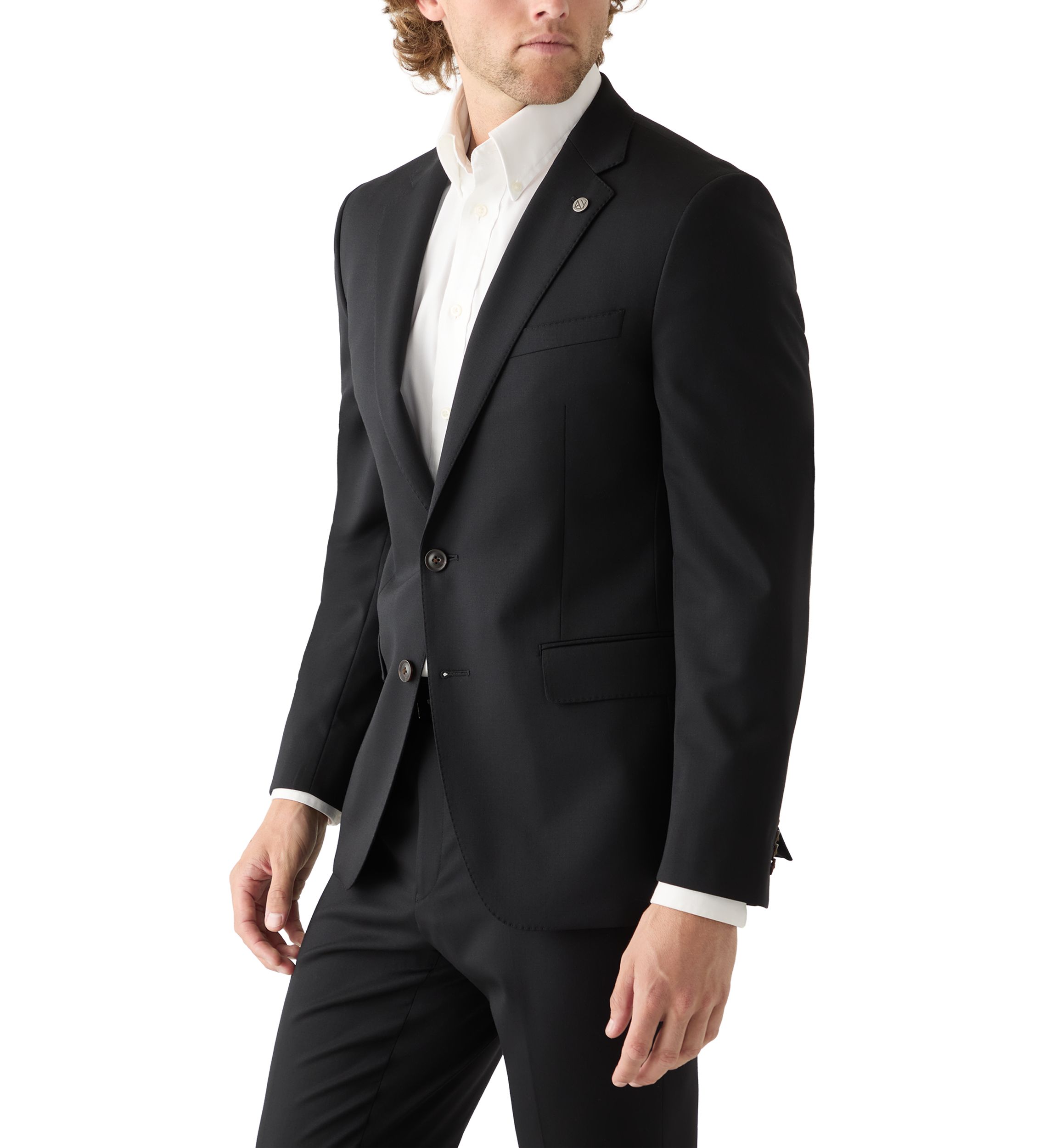 Mens Solid Suit Separate Jacket 