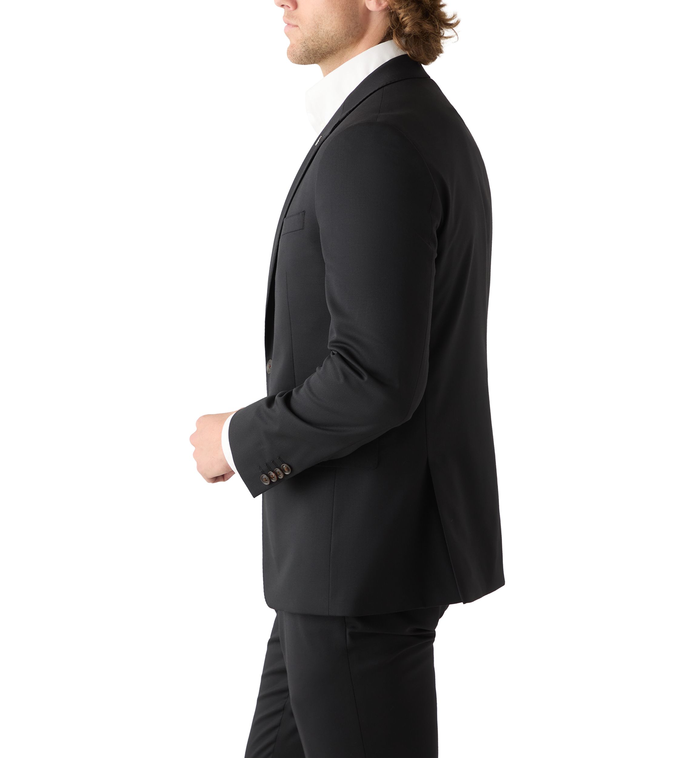 Mens Solid Suit Separate Jacket 
