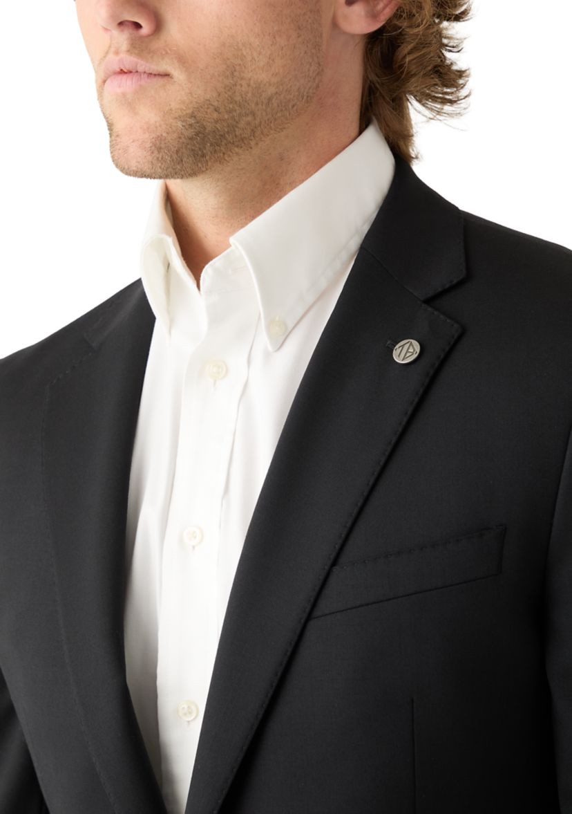 Mens Solid Suit Separate Jacket 