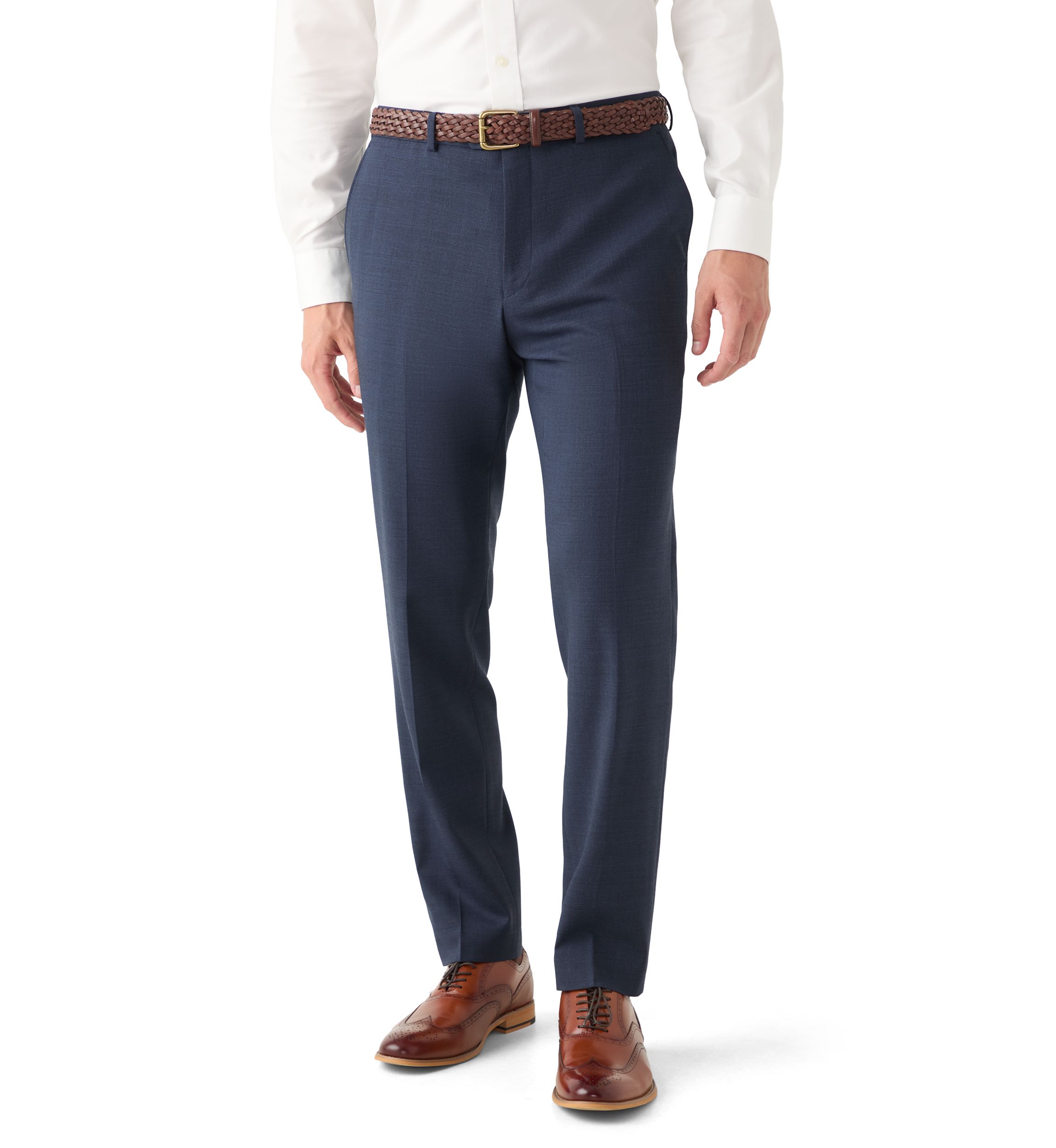 Mens Solid Suit Separate Pants