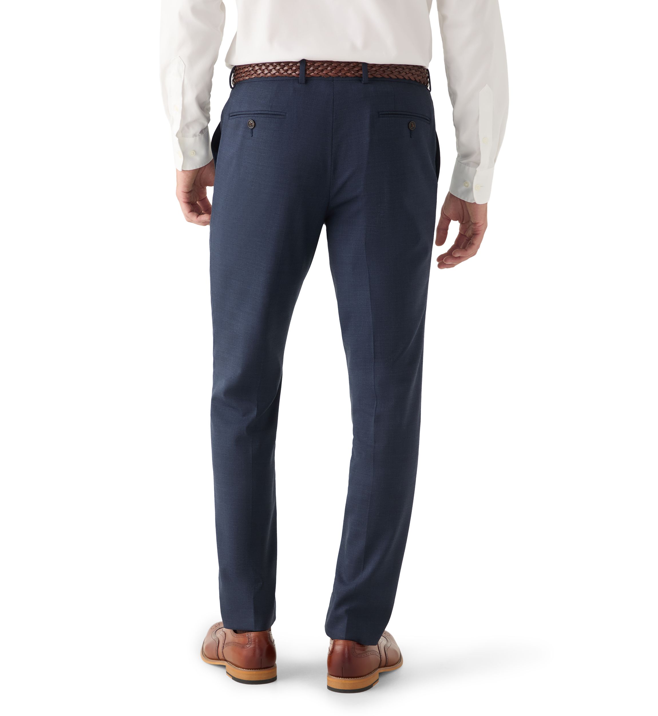 Mens Solid Suit Separate Pants