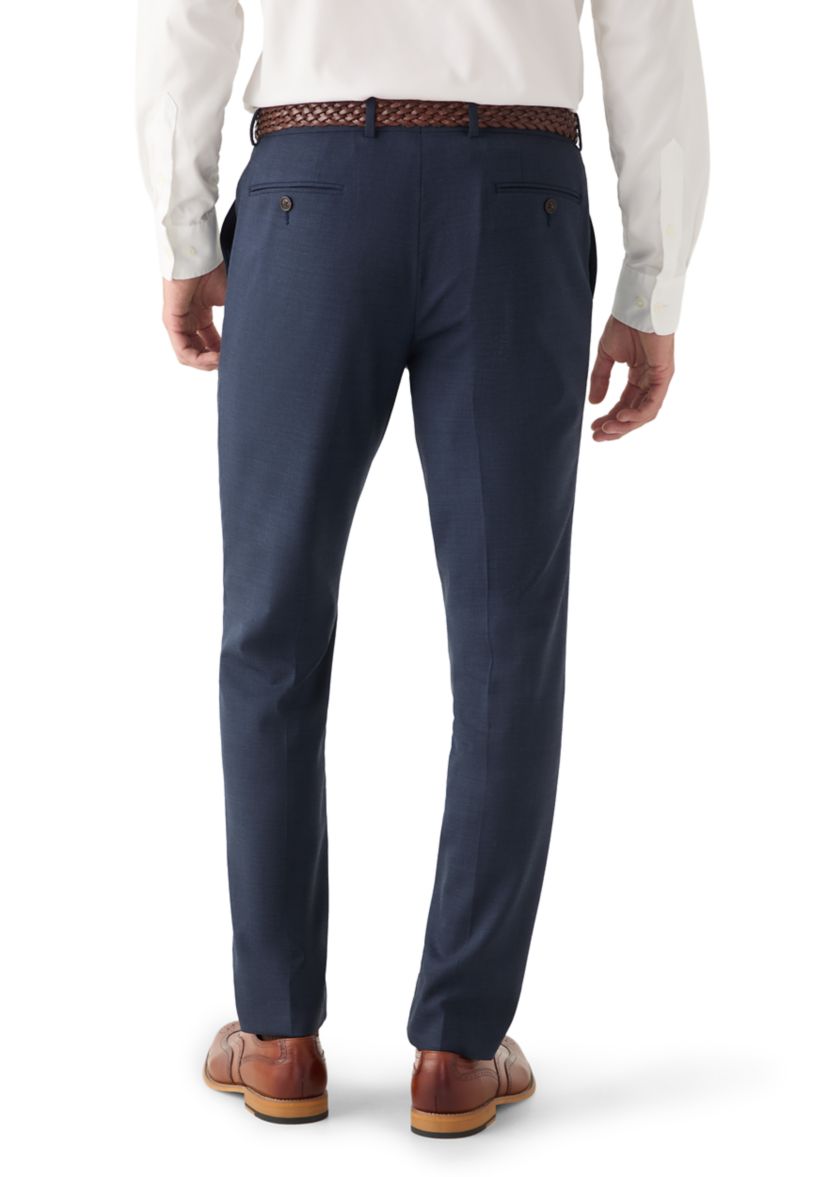 Mens Solid Suit Separate Pants