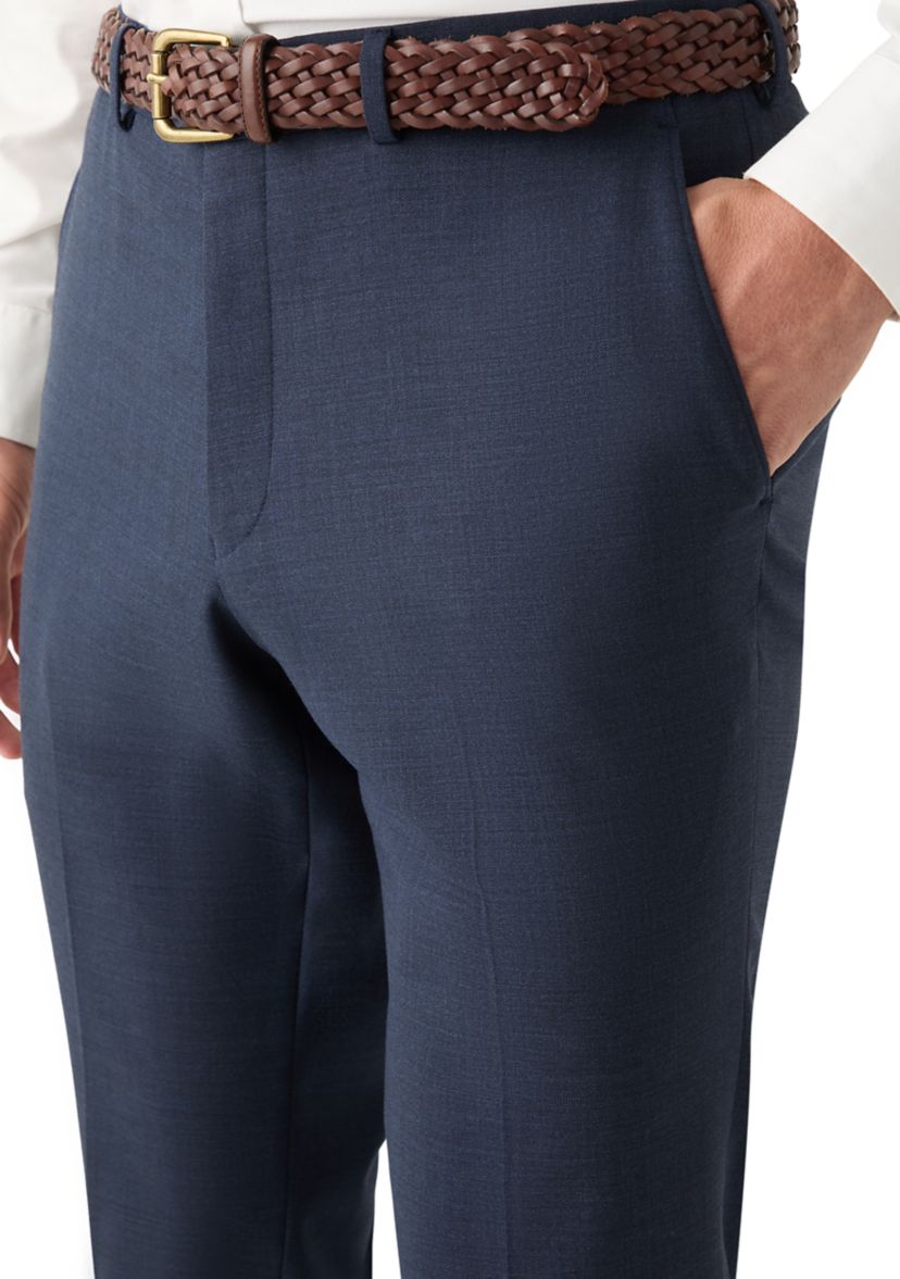 Mens Solid Suit Separate Pants