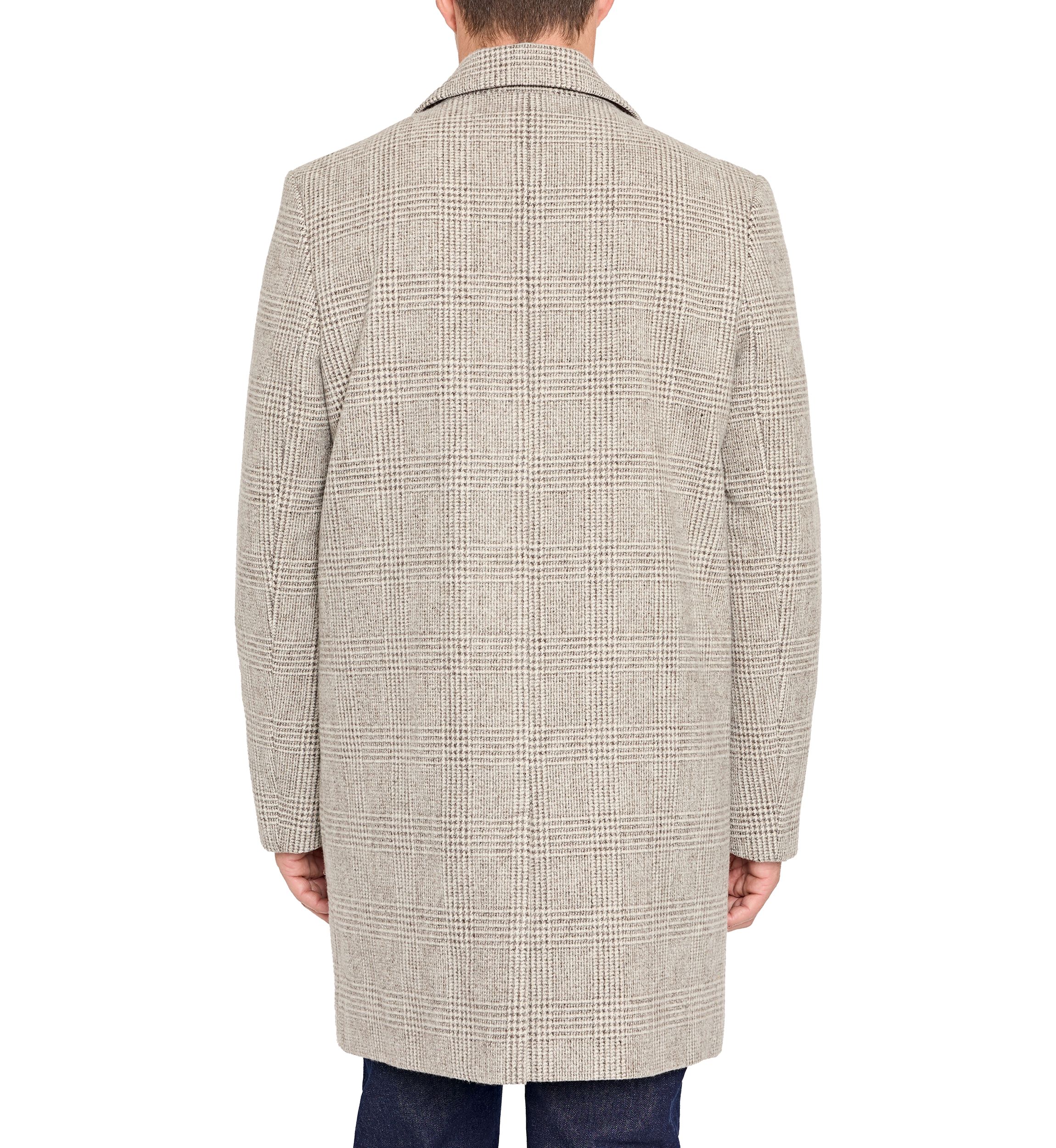 Mens Single Breasted Two Button Top Coat