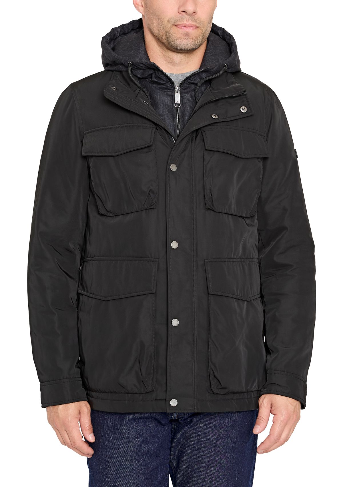 Midweight Patch Pocket Hooded Parka