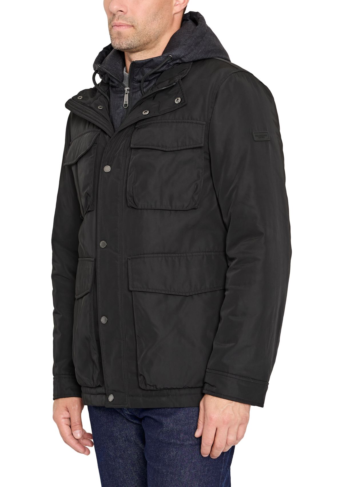 Midweight Patch Pocket Hooded Parka