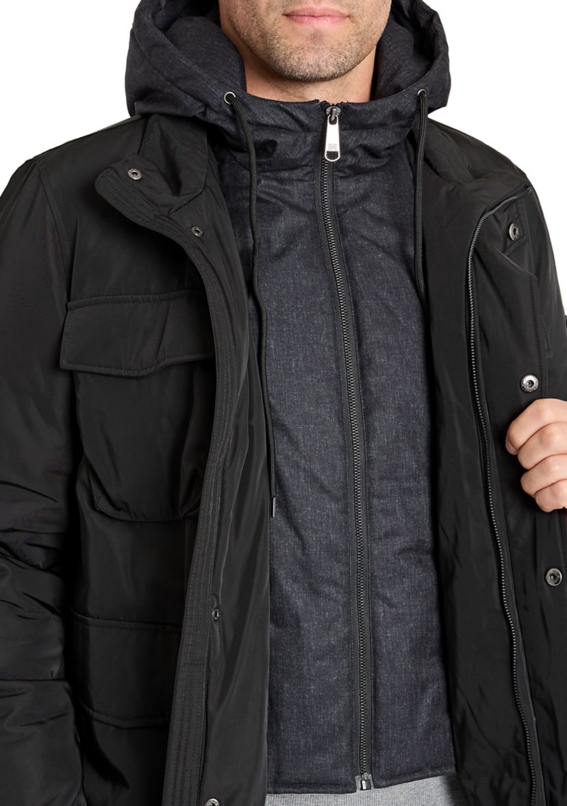 Midweight Patch Pocket Hooded Parka