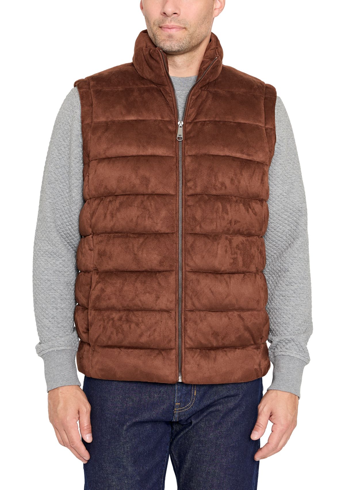 Faux Suede Vest 