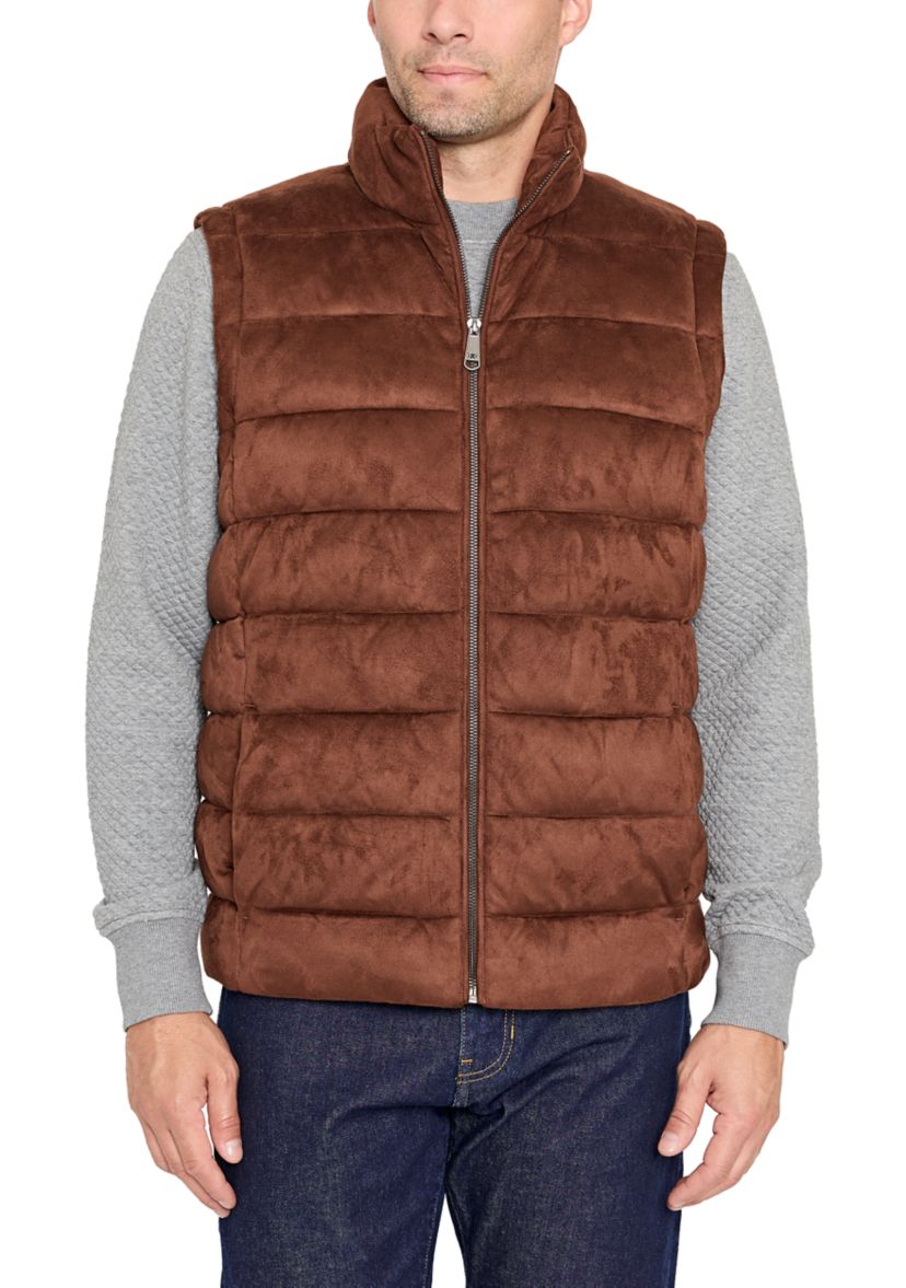 Faux Suede Vest 