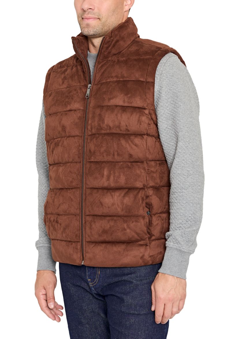 Faux Suede Vest 