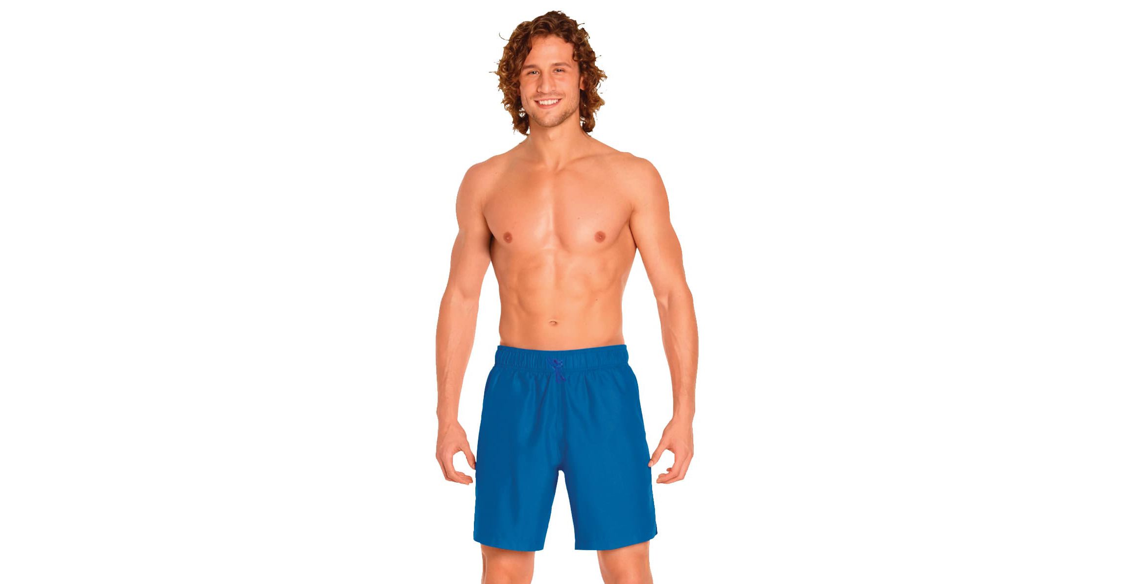Mens Solid Swimtrunk In 4 Way Stretch