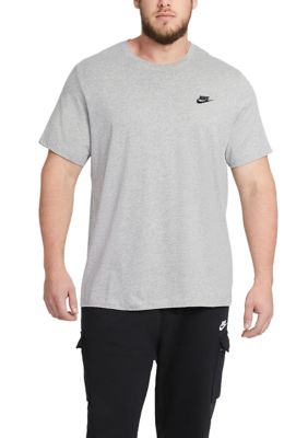 Nike Men's Big & Tall Club Shirt, Grey, 3XL Tall