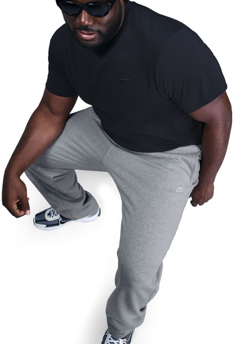 Big & Tall Club Open-Hem Fleece Pants