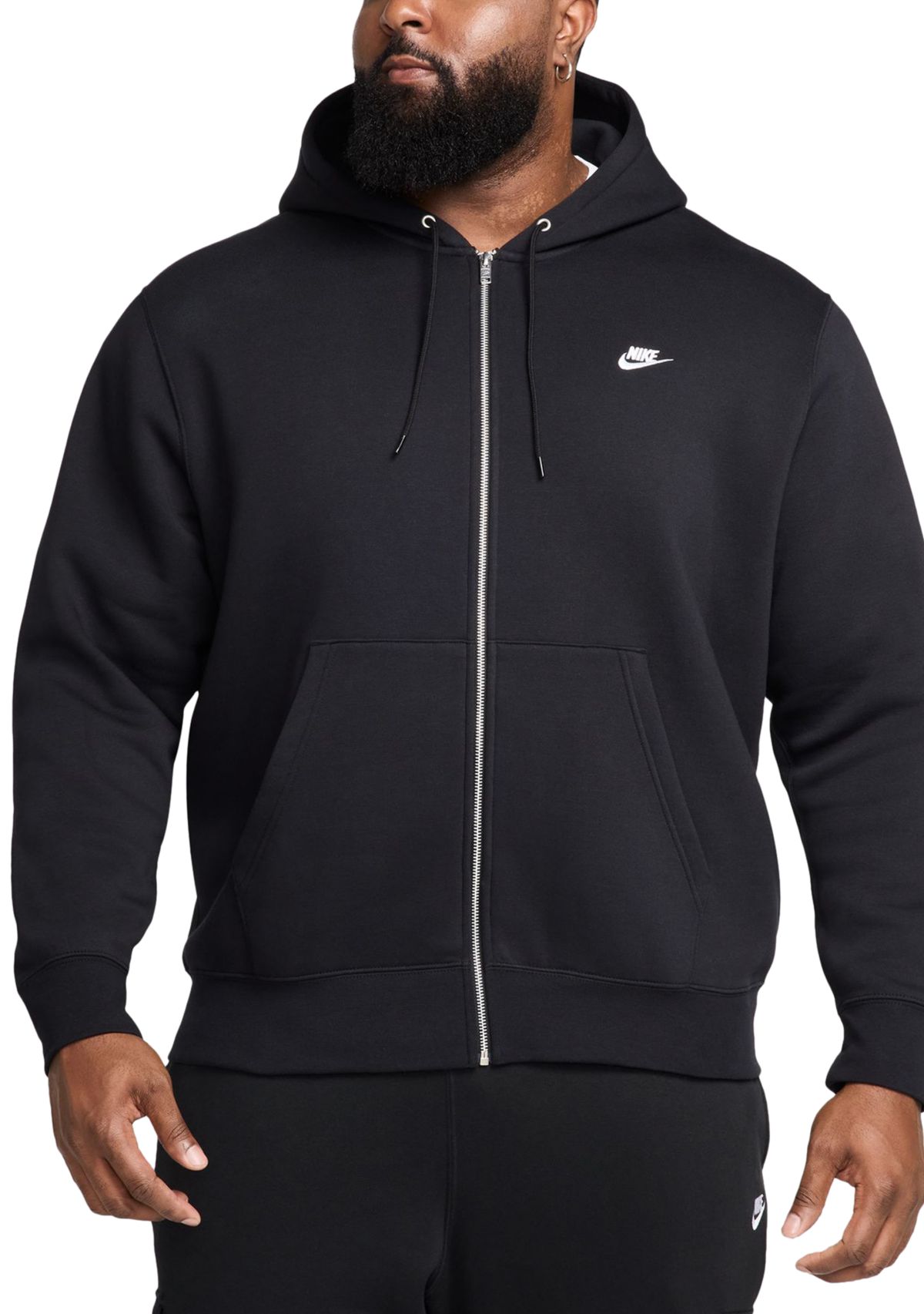 Nike® Big & Tall Club Full-Zip Fleece Hoodie | Belk