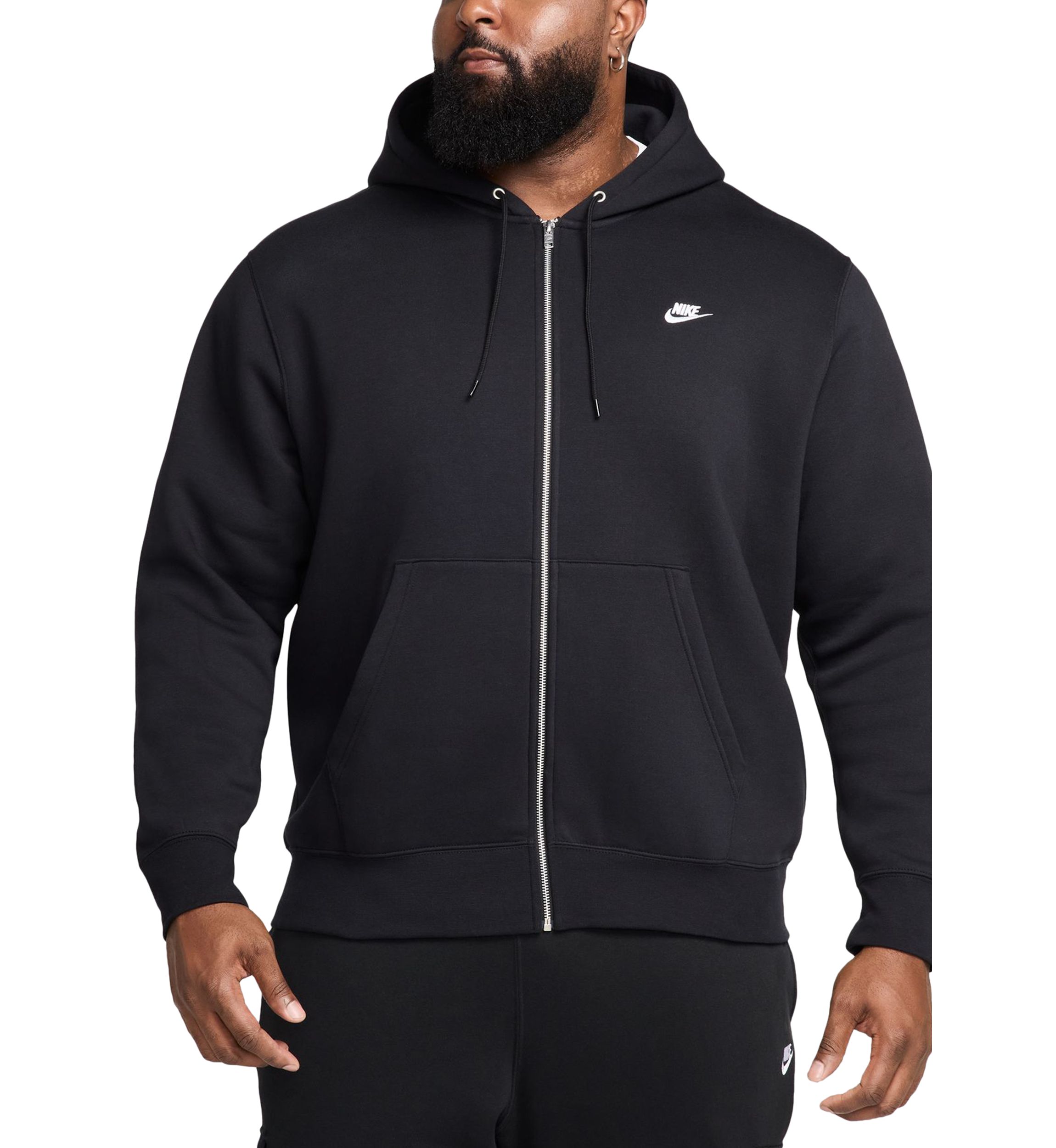 Nike® Big & Tall Club Full-Zip Fleece Hoodie | Belk