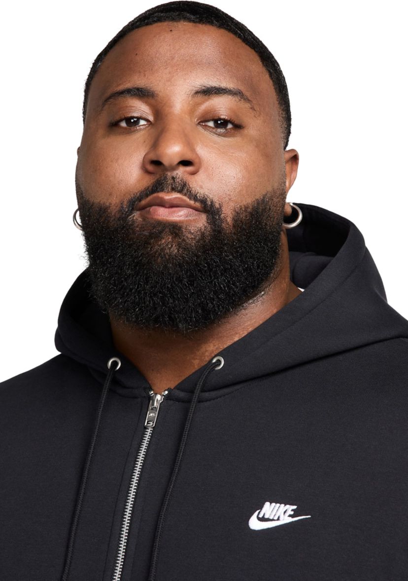 Nike® Big & Tall Club Full-Zip Fleece Hoodie | Belk