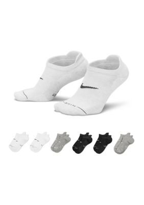 Nike Men's Everyday Elevated No-Show Socks - Pack of 6, Large
