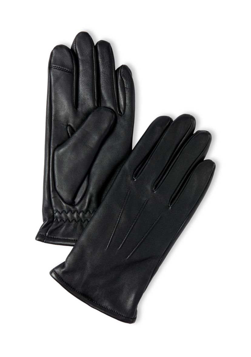 Leather Tech Tip Gloves