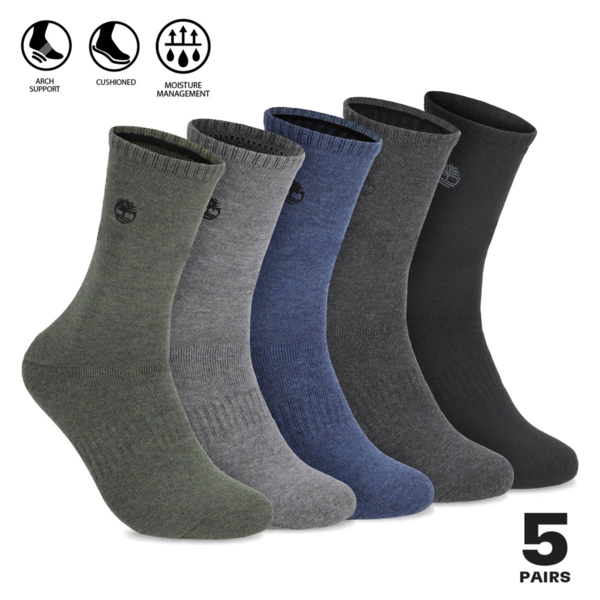 5 Pack Winthrop Crew