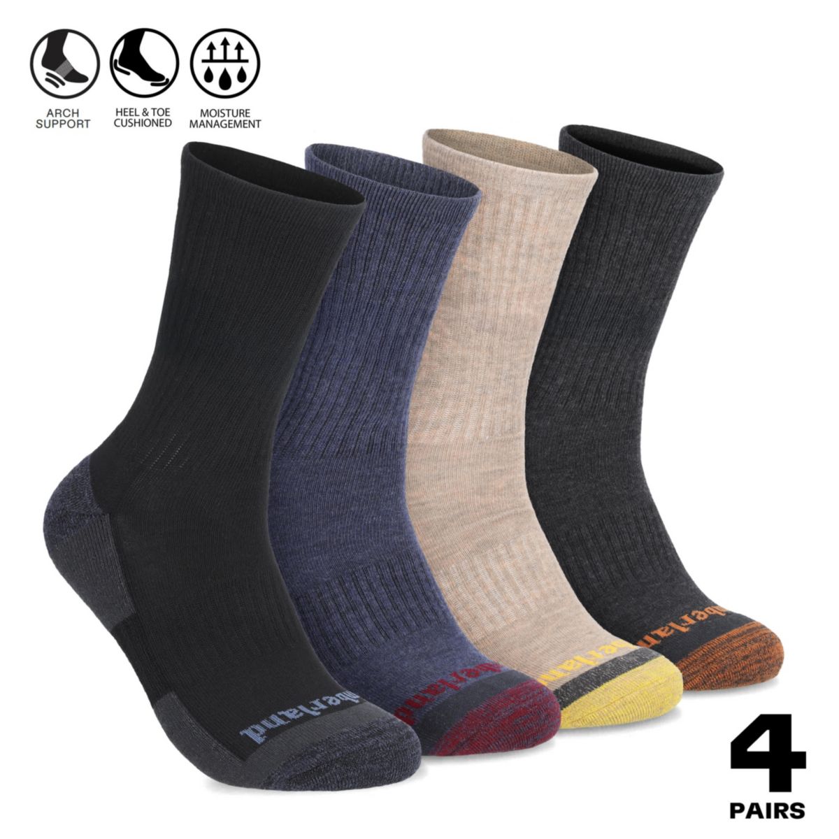 4 Pack Castleton Comfort Crew