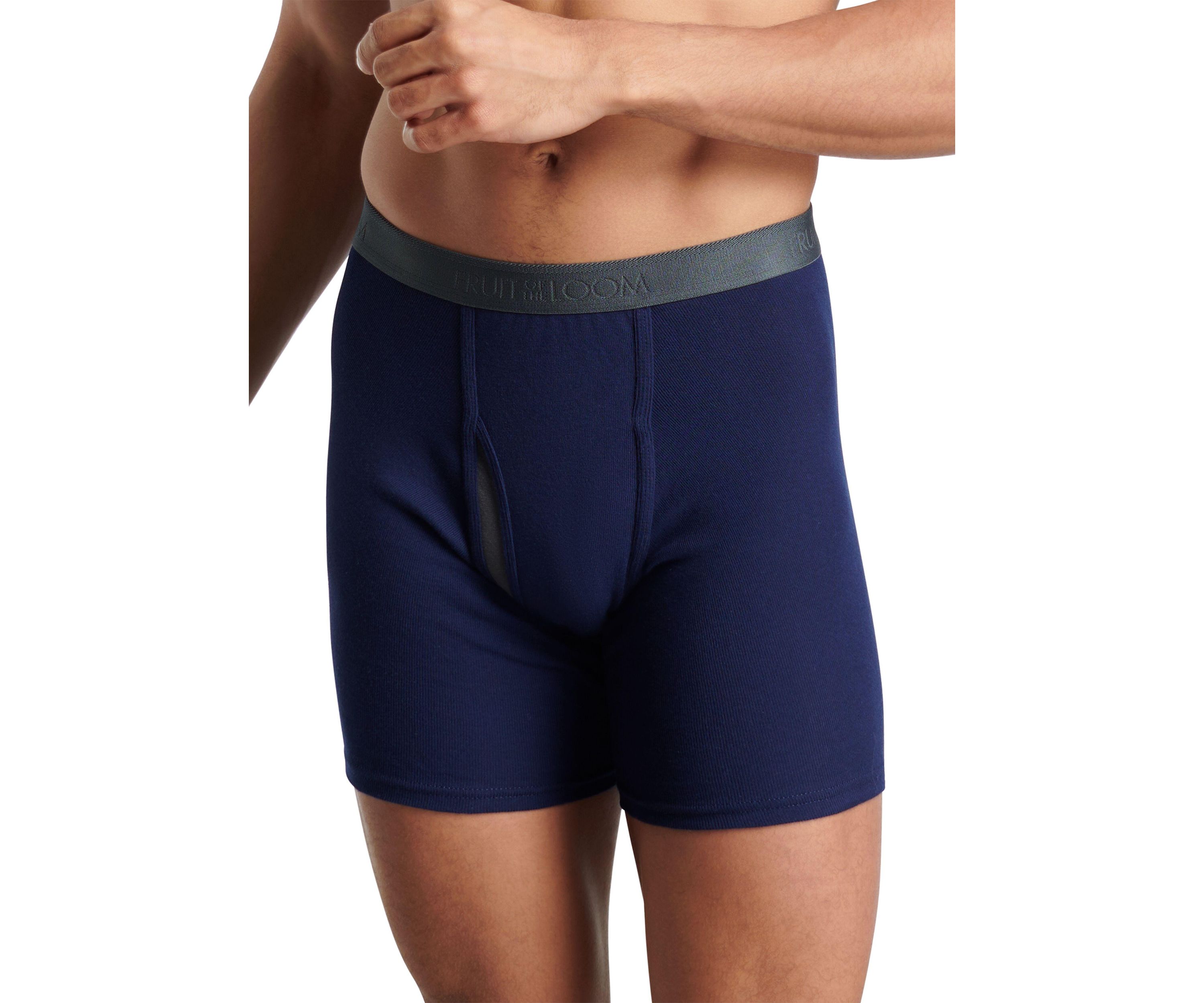 Mens Premium CoolZone® Boxer Briefs, Assorted 4 Pack