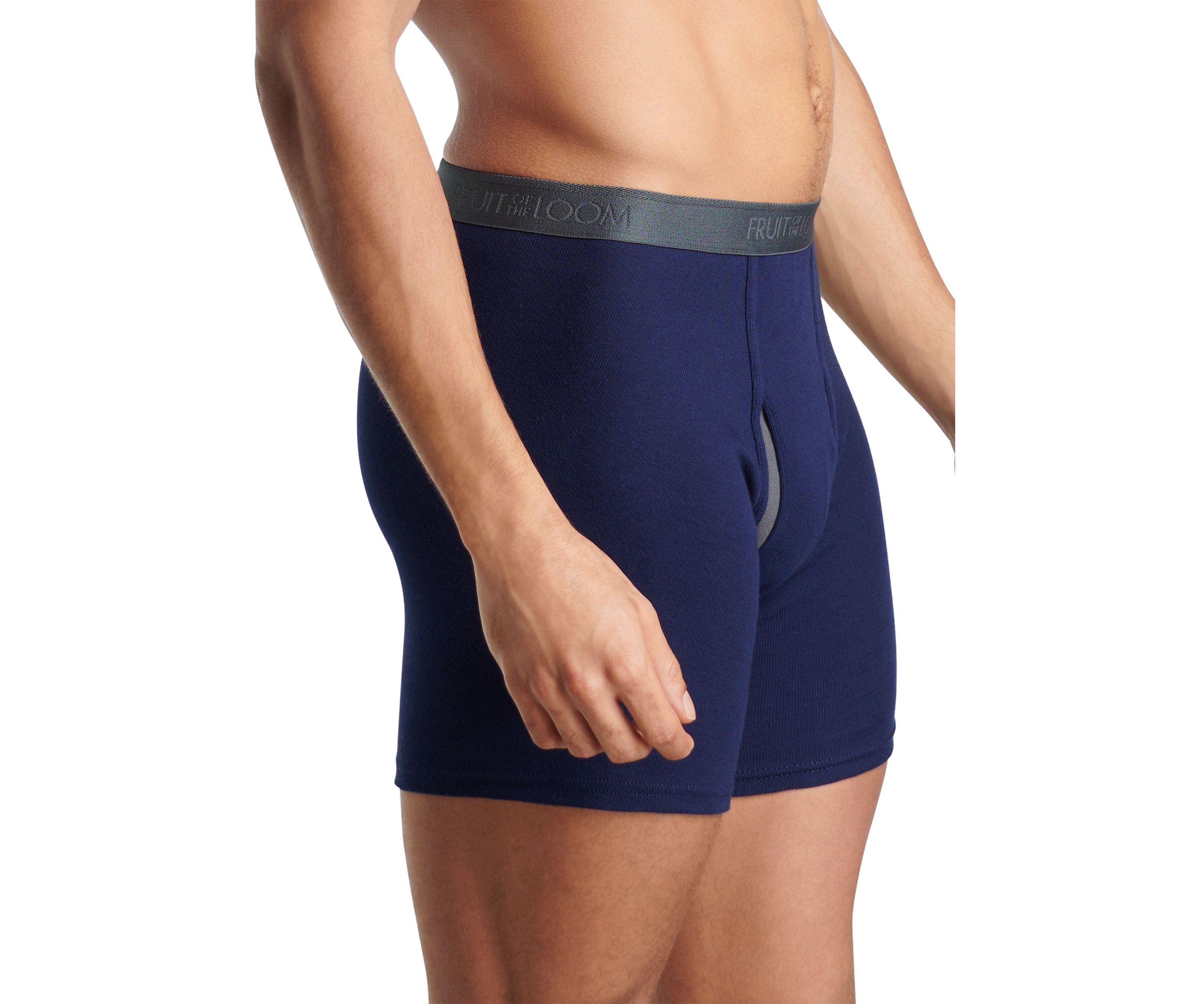 Mens Premium CoolZone® Boxer Briefs, Assorted 4 Pack