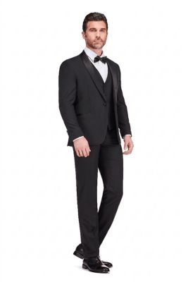 Gino Vitale Men's Slim Fit Premium 3 pieces Tuxedo Set | Belk