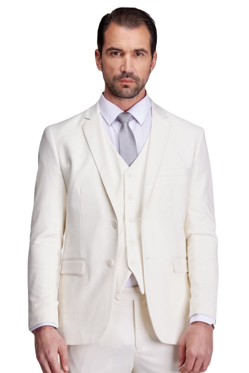 Mens Signature 3-Piece Slim Fit Suits