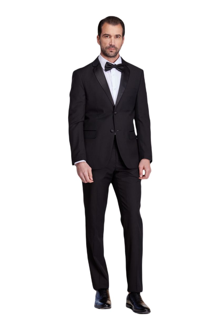 Mens 2-Piece Notch Lapel Tuxedo