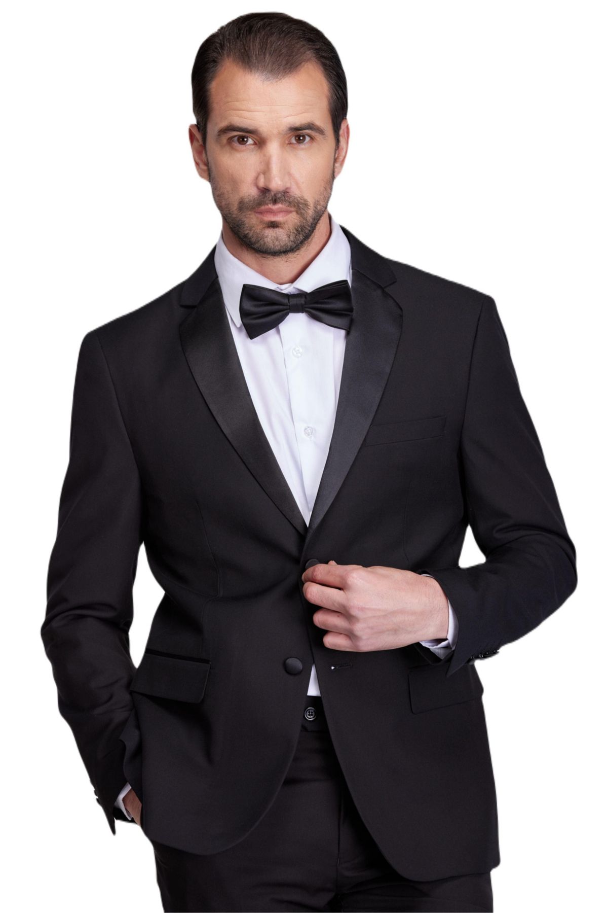 Mens 2-Piece Notch Lapel Tuxedo