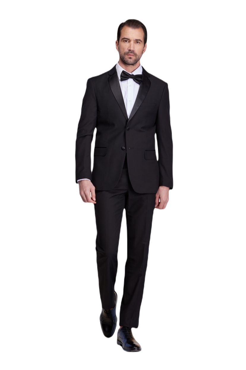 Mens 2-Piece Notch Lapel Tuxedo