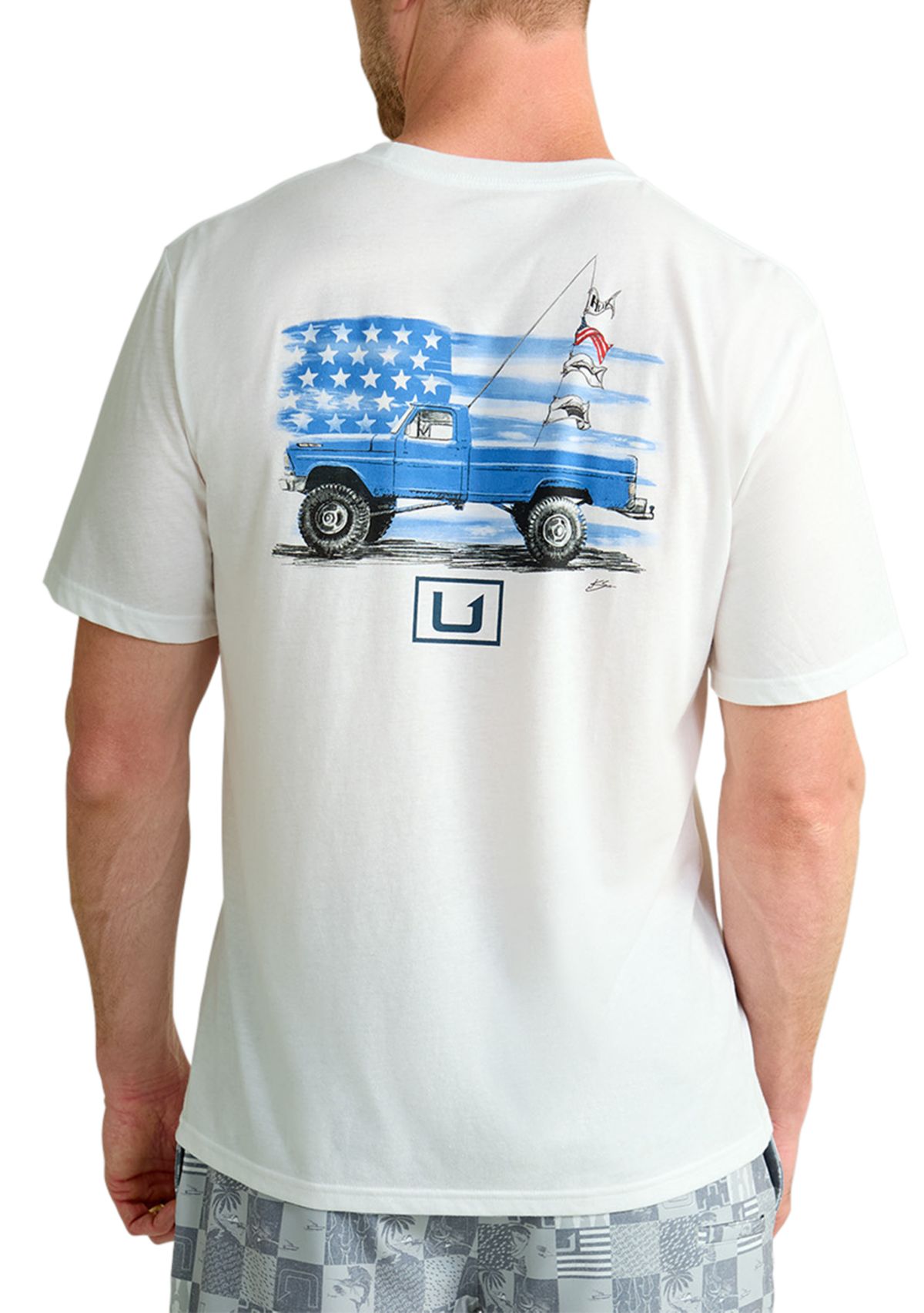 Mens Americana Series Graphic T-Shirt 