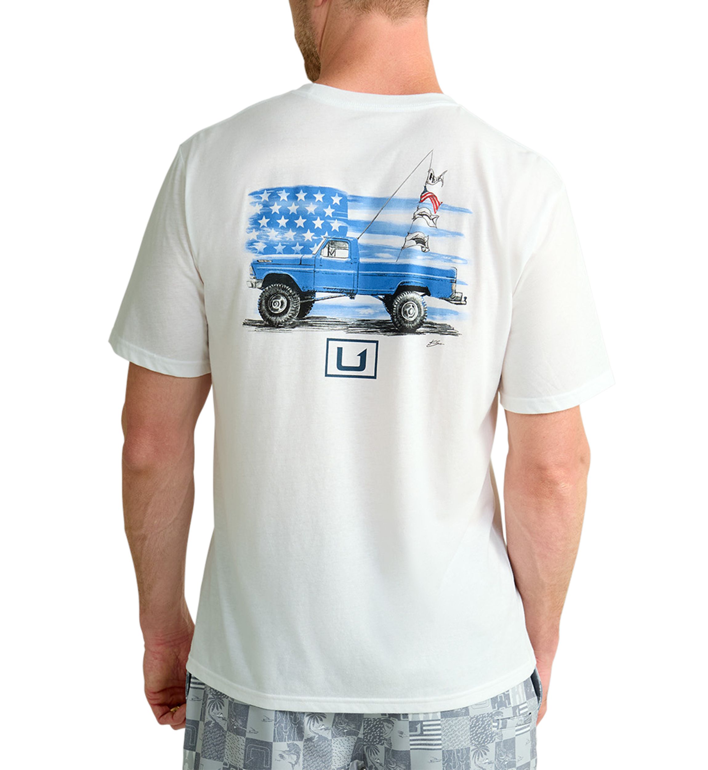 Mens Americana Series Graphic T-Shirt 