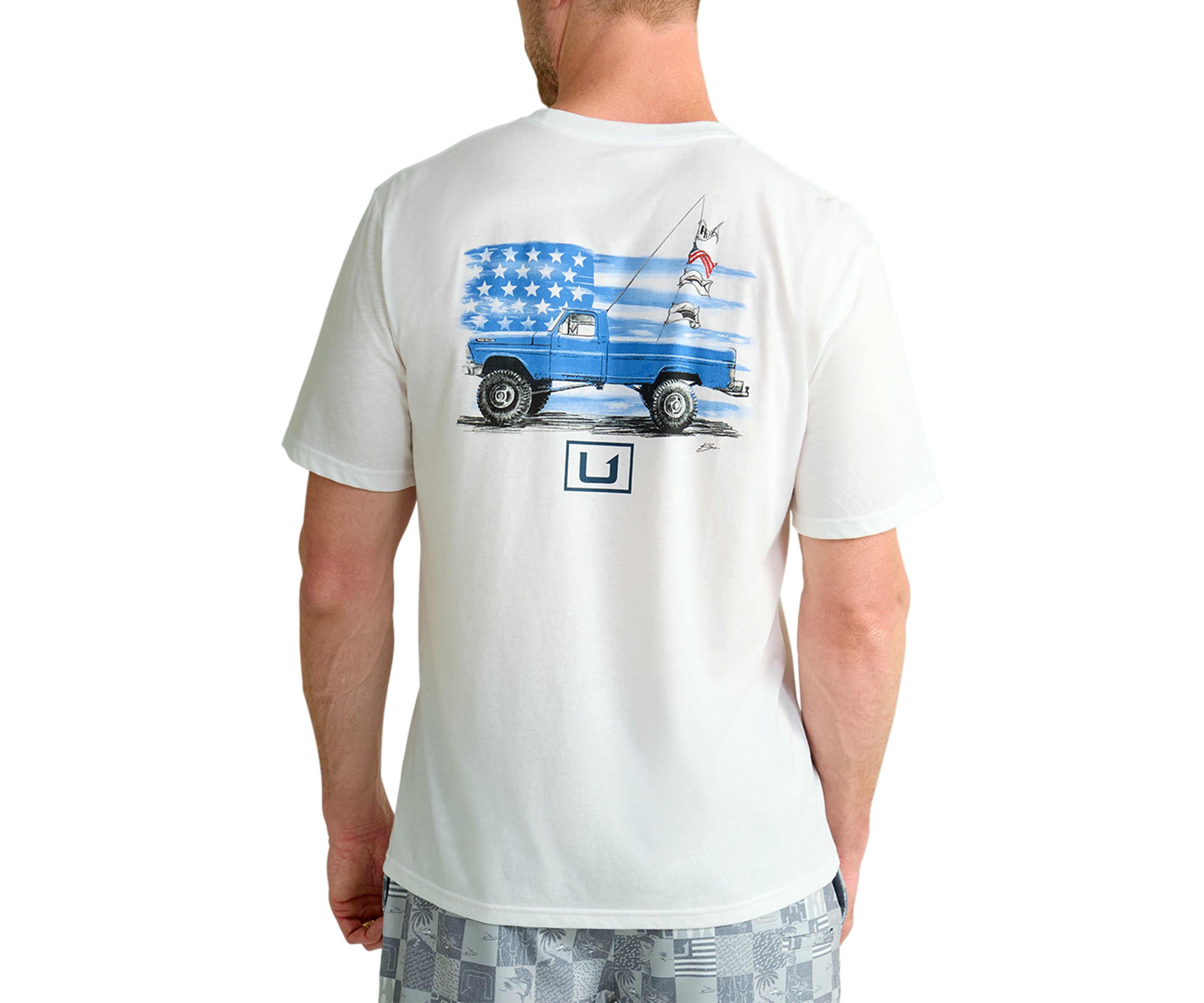 Mens Americana Series Graphic T-Shirt 