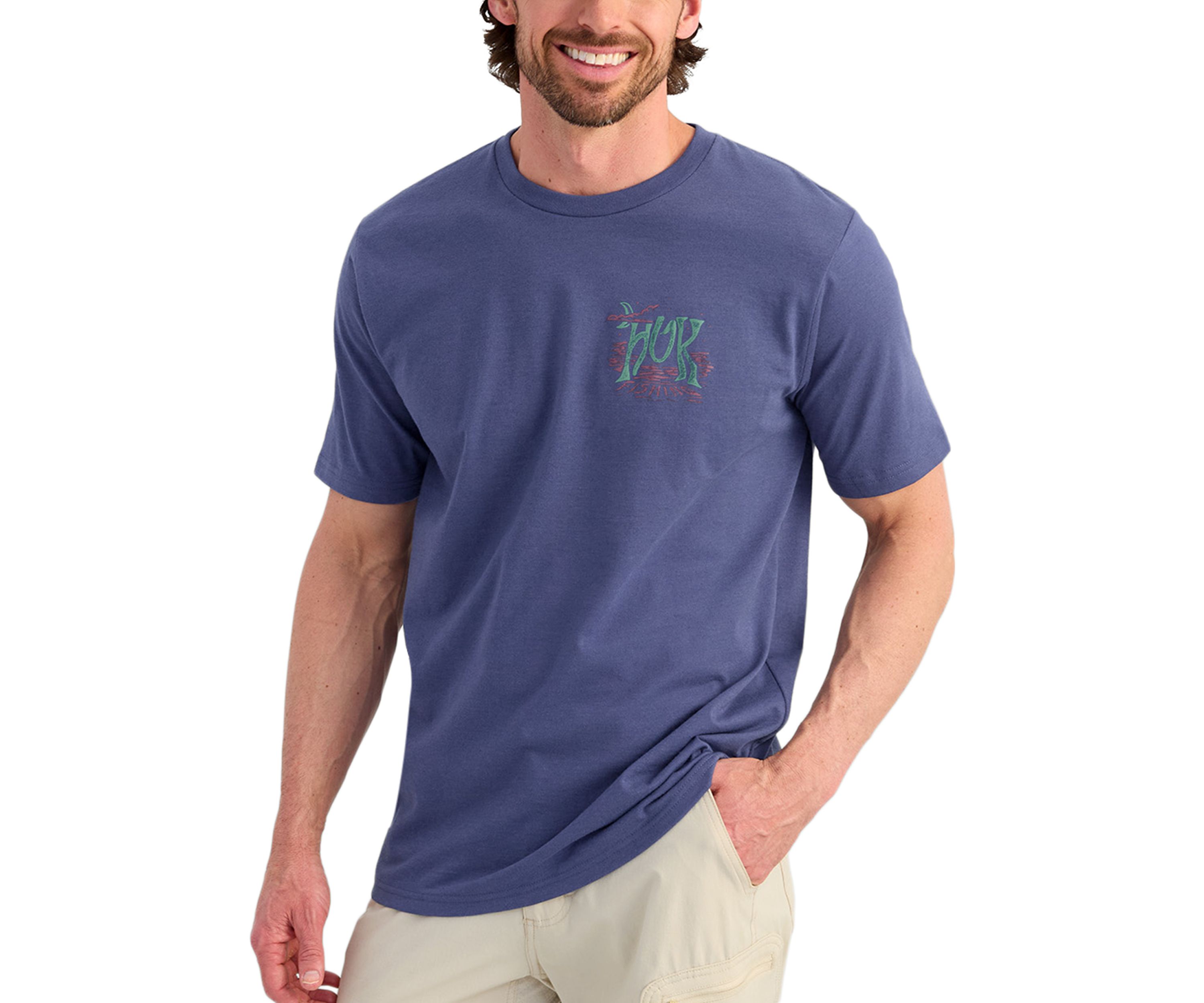 Mens Night Sword Graphic T-Shirt