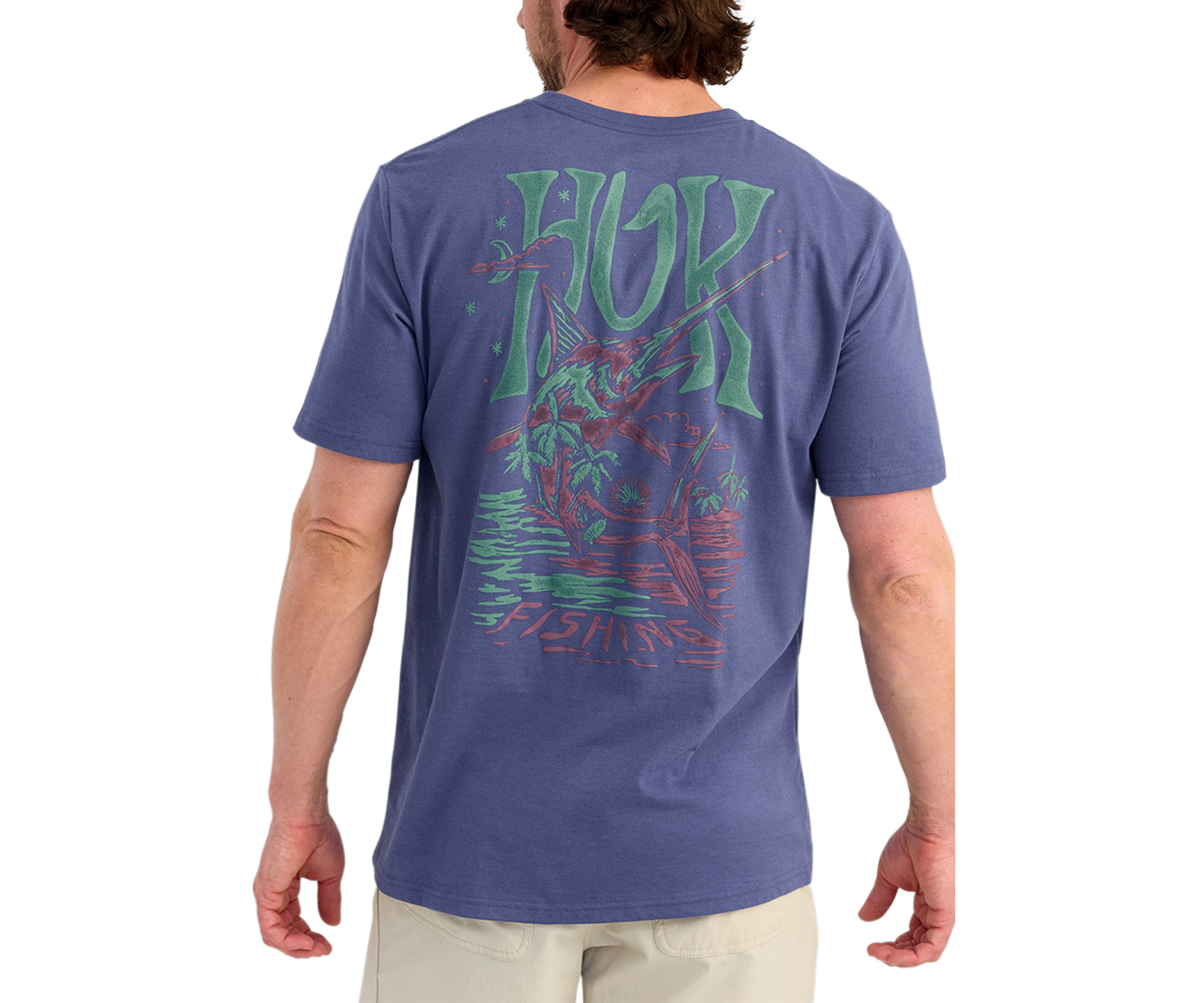 Mens Night Sword Graphic T-Shirt