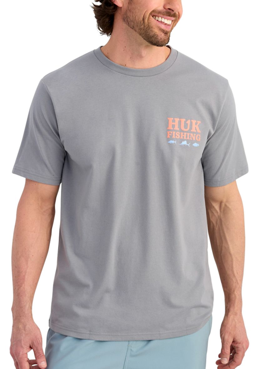 Mens Saltwater Fish Graphic T-Shirt