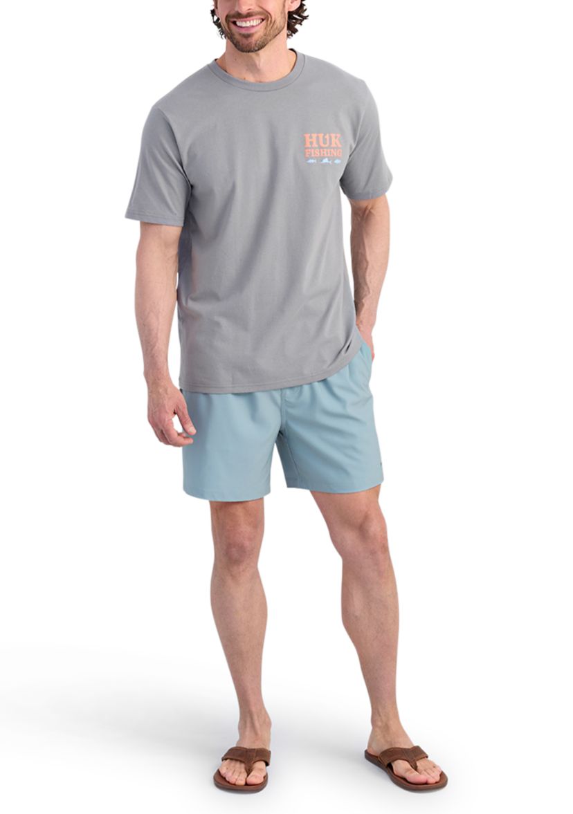 Mens Saltwater Fish Graphic T-Shirt