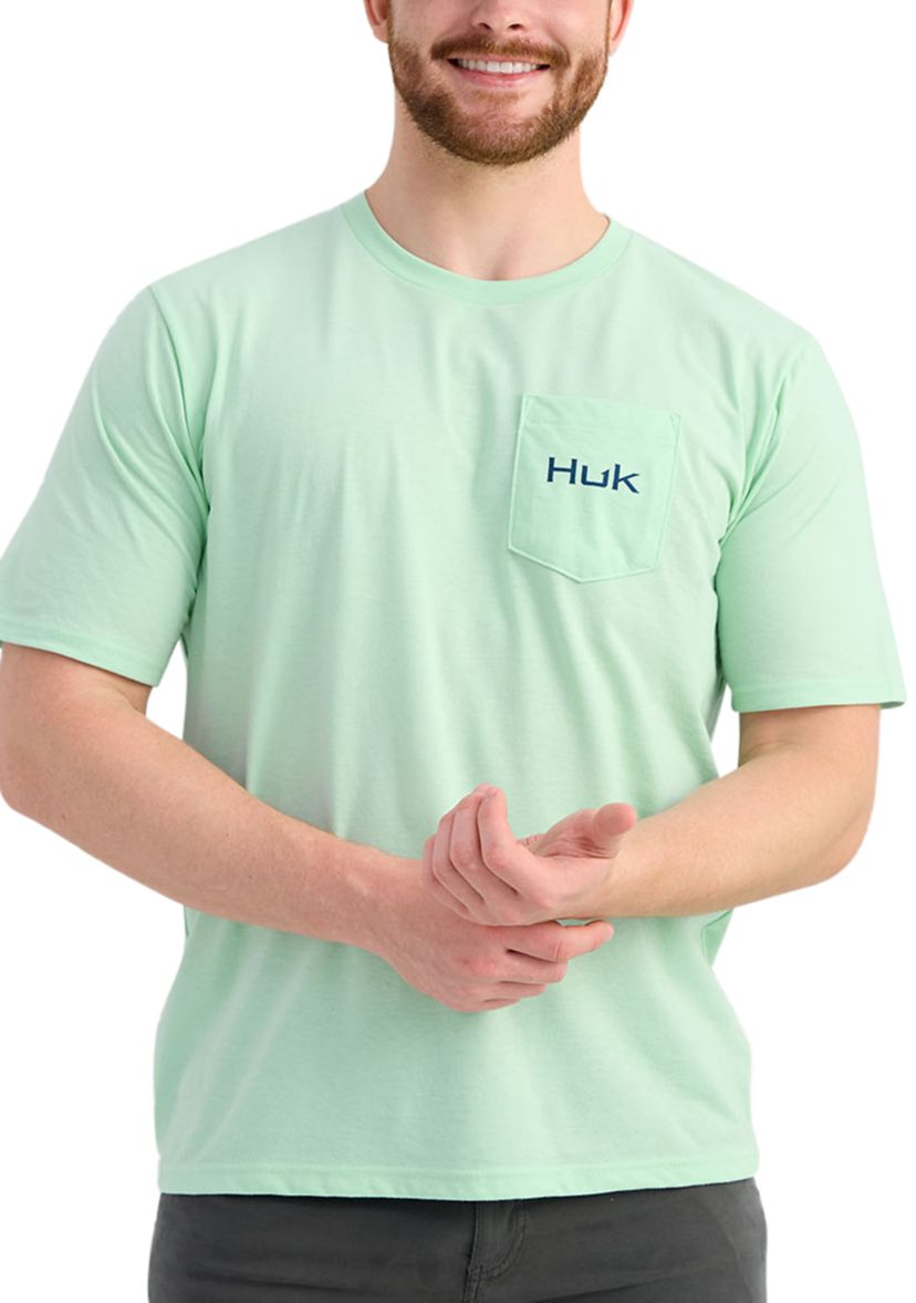 Short Sleeve Fishing Graphic Pocket T-Shirt 