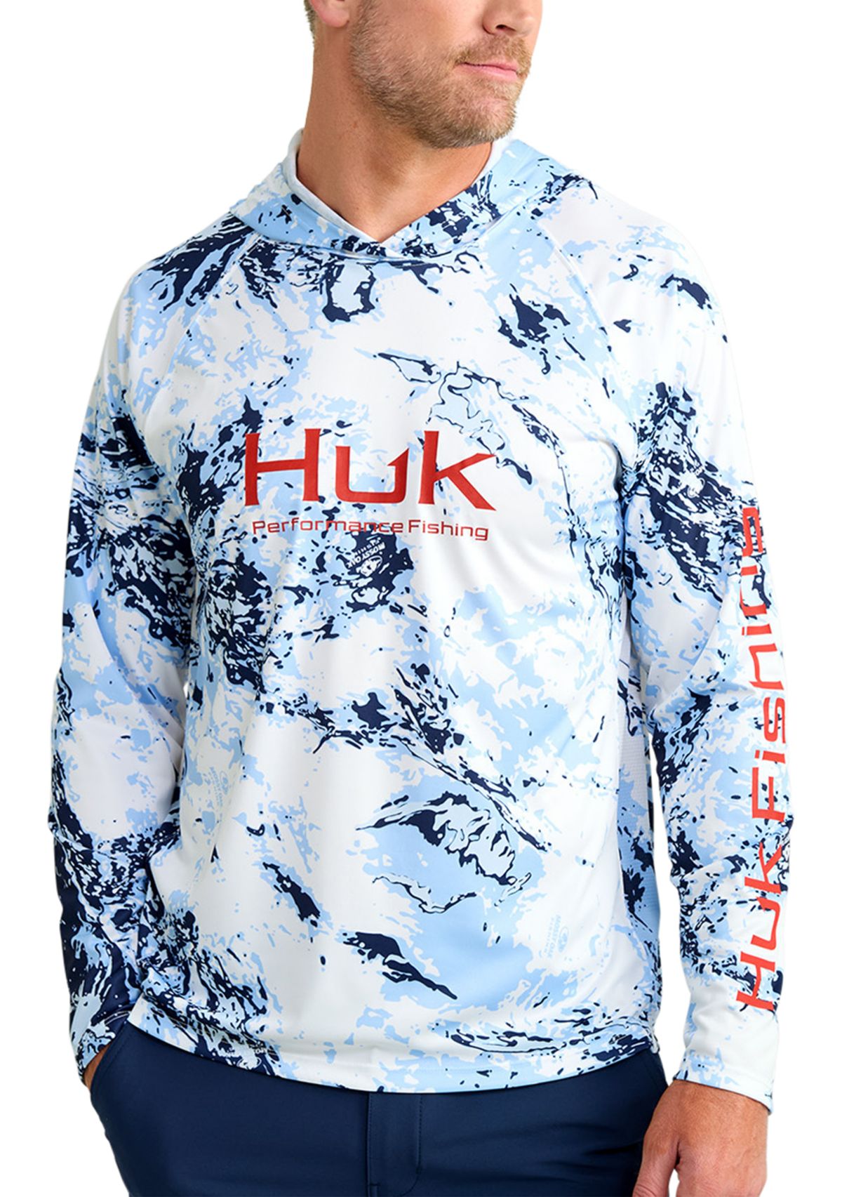 Mens Pursuit Mossy Oak Printed Hoodie 