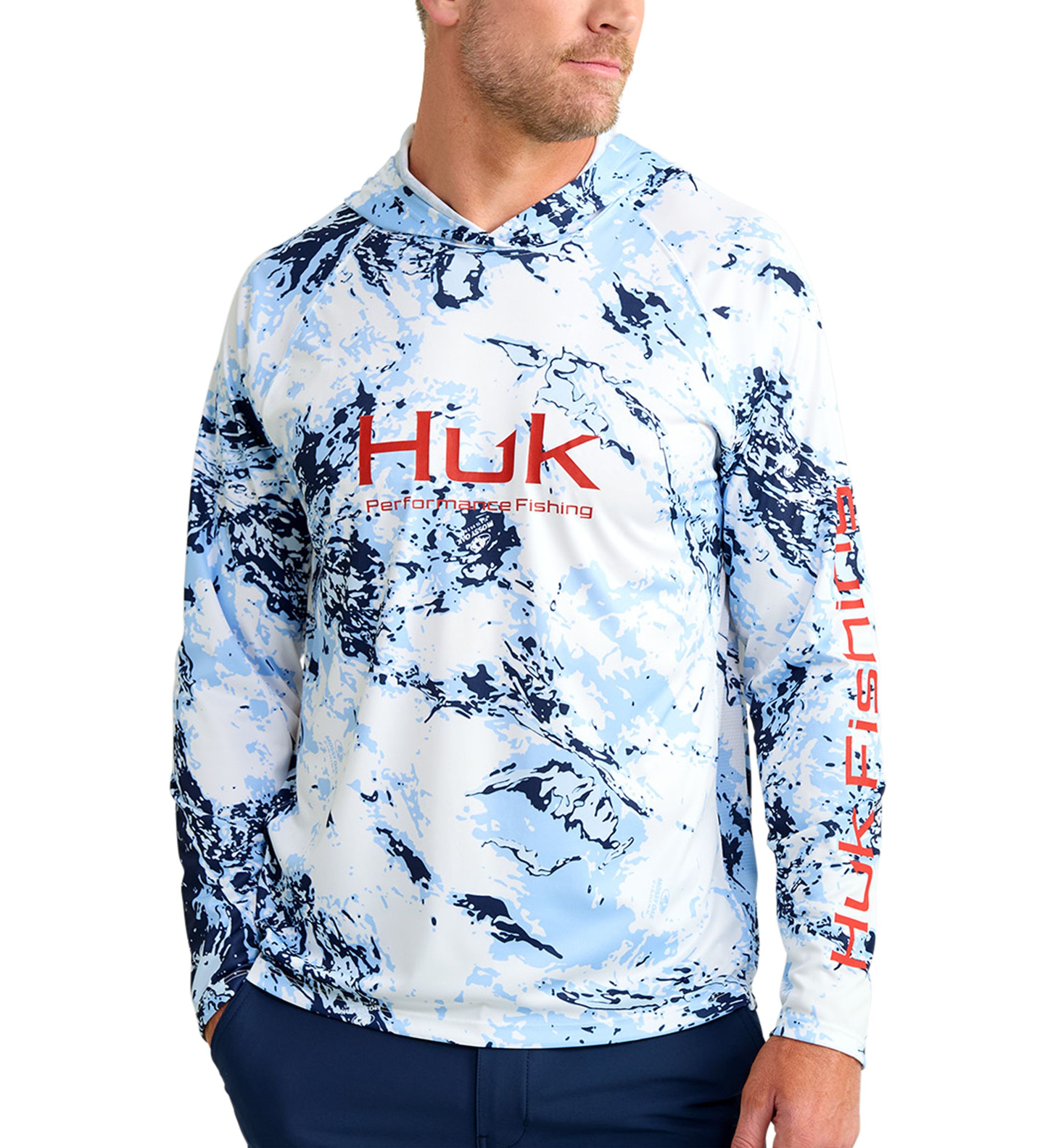 Mens Pursuit Mossy Oak Printed Hoodie 
