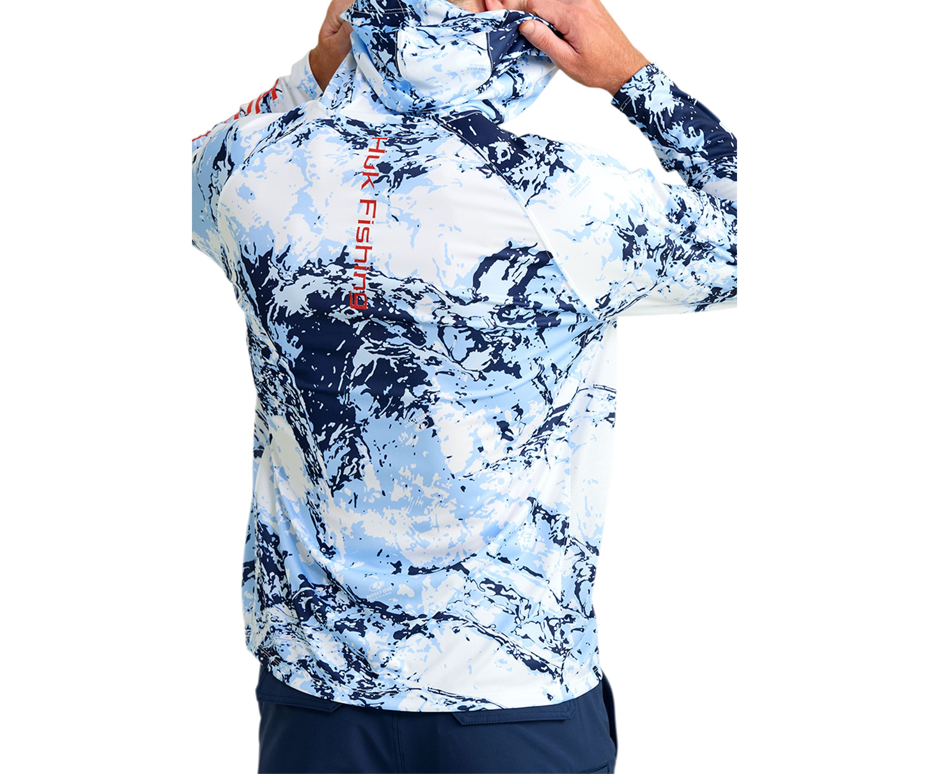 Mens Pursuit Mossy Oak Printed Hoodie 